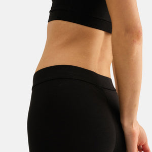 Sort bambus bike shorts fra JBS of Denmark