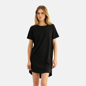 Sort bambus Big shirt fra JBS of Denmark