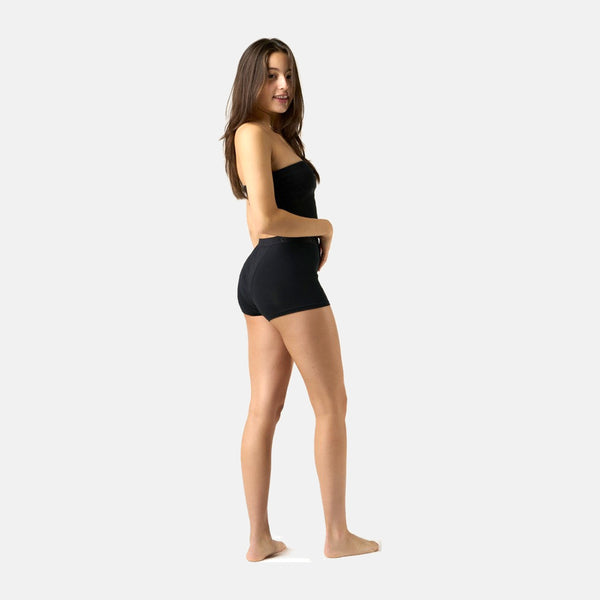 Sort menstruationstrusse Boyshort - Super
