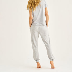 Grå bambus sweatpants fra JBS of Denmark