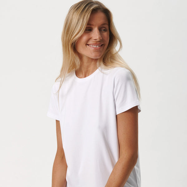 3er-Pack weißes Bambus-T-Shirt
