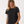 3er-Pack schwarzes Bambus-T-Shirt