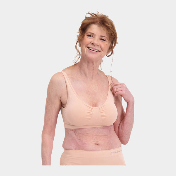 Fleur bambus vatteret bh uden bøjle - rose nude    Bamboo Basics