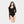 Sort bambus bodystocking med lange ærmer    Boody