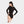 Sort bambus bodystocking med lange ærmer    Boody