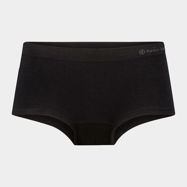Sophie bambus hipsters med smal elastikkant - sort 2 pak    Bamboo Basics